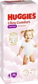 Huggies Ultra Comfort Girl Mega 4 (46 шт)