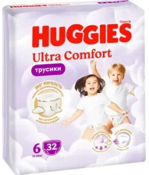 Huggies Ultra Comfort 6 (32 шт)