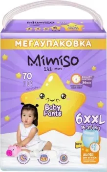 Mimiso 6/XXL 16-25кг (70шт)