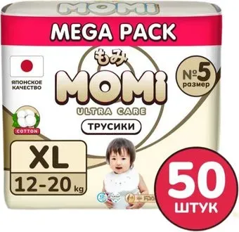 Momi Ultra Care Mega pack XL 12-20кг (50шт)