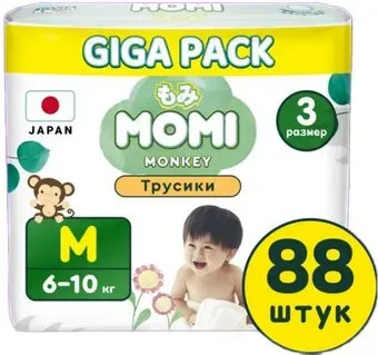 Momi Standard Giga pack M 6-10кг (88шт)