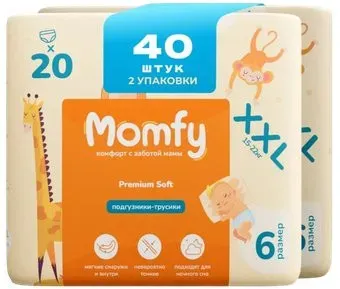Momfy 6 размер XXL (2x20шт)