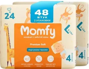Momfy 4 размер L (2x24шт)