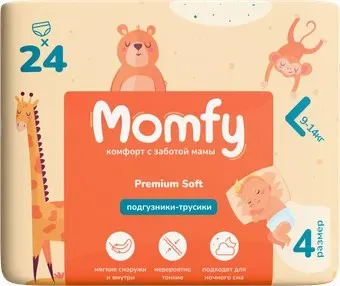 Momfy 4 размер L (24шт)