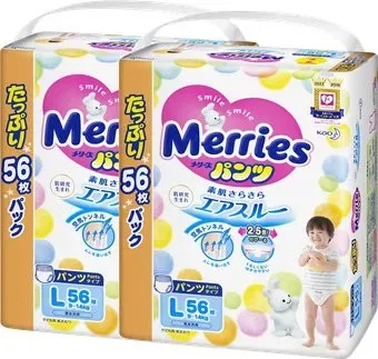 Merries L (112 шт)