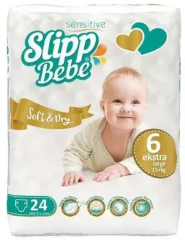 Slipp Bebe №6 15+ кг (24 шт)