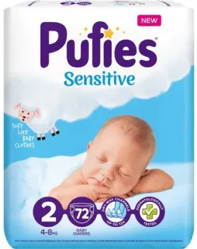 Pufies Sensitive Mini 4-8 кг (72 шт)