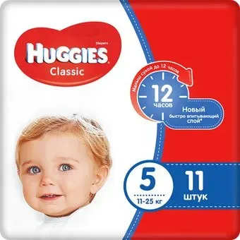 Huggies Classic Small 5 (11 шт)