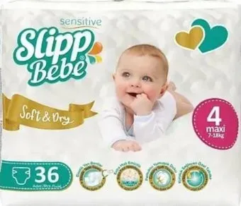 Slipp Bebe №4 7-18 кг (36 шт)