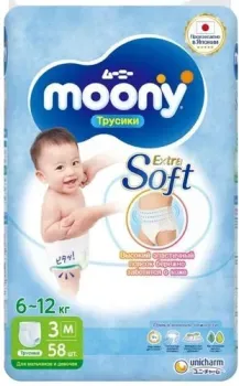 Moony M 6-12 кг (58 шт)