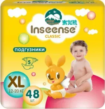 Inseense Classic XL 12-20 кг InsCXL48Yel/М3 (3x48 шт)