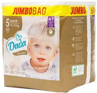 Dada Extra Care Junior 5 Jumbo Bag (68 шт)