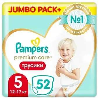 Pampers Premium Care 5 Junior (52 шт)