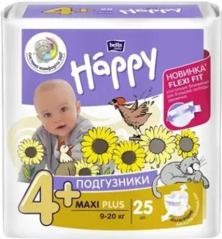 Bella Happy Maxi Plus 9-20 кг (25 шт)
