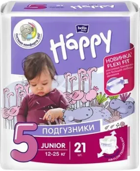 Bella Baby Happy Junior 12-25кг (21 шт)