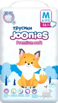 Joonies Premium Soft M 6-11 кг (56 шт)