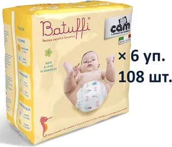 CAM Pannolino Batuffi Maxi 4 8-18 кг (108 шт)