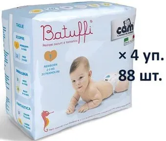 CAM Pannolino Batuffi N.Born 1 2-5 кг (88 шт)