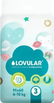 Lovular Sweet Kiss M 6-10 кг (60 шт)