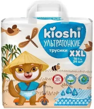 Kioshi Ультратонкие XXL 16+ кг (34 шт)