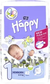 Bella Baby Happy Newborn 1 (42 шт)