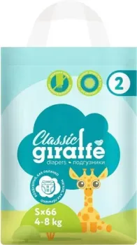 Lovular Giraffe Classic S 4-8 кг 429692 (66 шт)