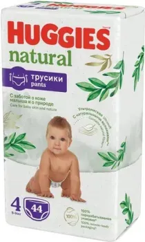 Huggies Natural Mega 4 9-14 кг (44 шт)