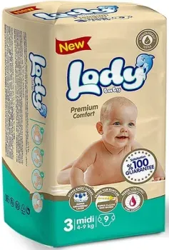 Lody Baby Midi 4-9 кг (9 шт)