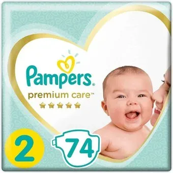 Pampers Premium Care 2 Mini (74 шт)