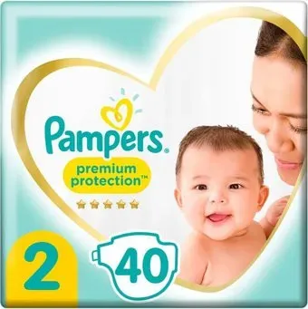 Pampers Premium Care 2 Mini (40 шт)