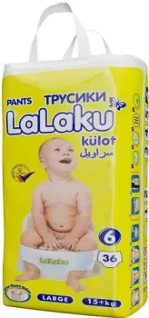 LaLaKu Pants 6 Large (36 шт)
