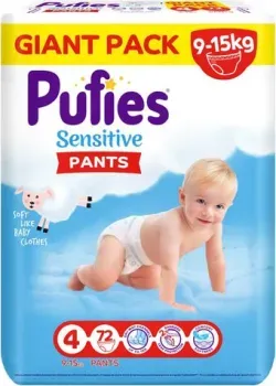 Pufies Sensitive Pants Maxi 4 (72 шт)