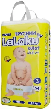 LaLaKu Pants 3 Midi (54 шт)
