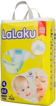 LaLaKu Diapers Giga Pack Maxi (68 шт)