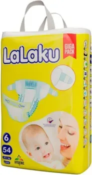 LaLaKu Diapers Giga Pack Large (54 шт)