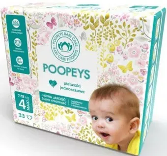 Poopeys 4 Maxi 7-18 кг (33 шт)
