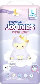 Joonies Royal Fluffy L 9-14 кг (44 шт)