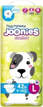 Joonies Comfort L 9-14 кг (42 шт)