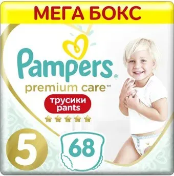 Pampers Premium Care Pants 5 Junior (68 шт)