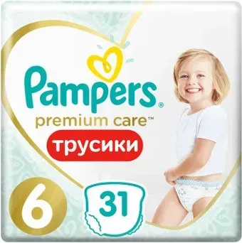 Pampers Premium Care Pants 6 Junior (31 шт)