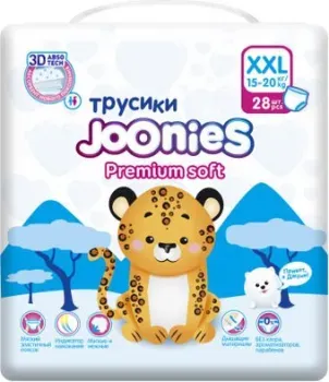 Joonies Premium Soft XXL 15-20 кг (28 шт)