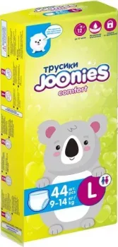 Joonies Comfort L 9-14 кг (44 шт)
