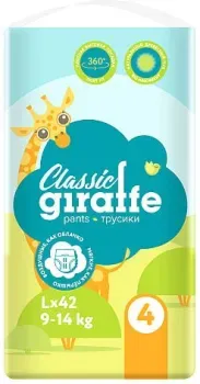 Lovular Giraffe Classic L 9-14 кг (42 шт)
