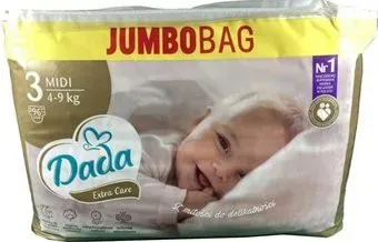 Dada Extra Care Midi 3 Jumbo Bag (96 шт)