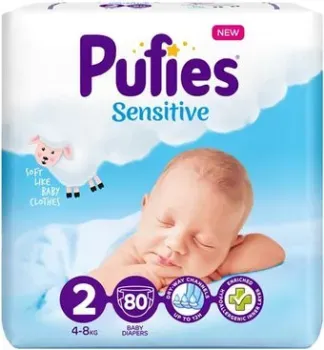 Pufies Sensitive Mini 2 (80 шт)