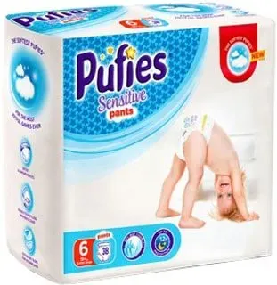 Pufies Sensitive Extra Large 6 (38 шт)