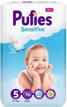 Pufies Sensitive Giga 5 Junior (76 шт)