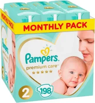 Pampers Premium Care 2 (198 шт)