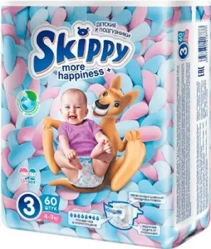 Skippy More Happiness Plus 3 (60 шт)