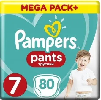 Pampers Pants 7 (80 шт)